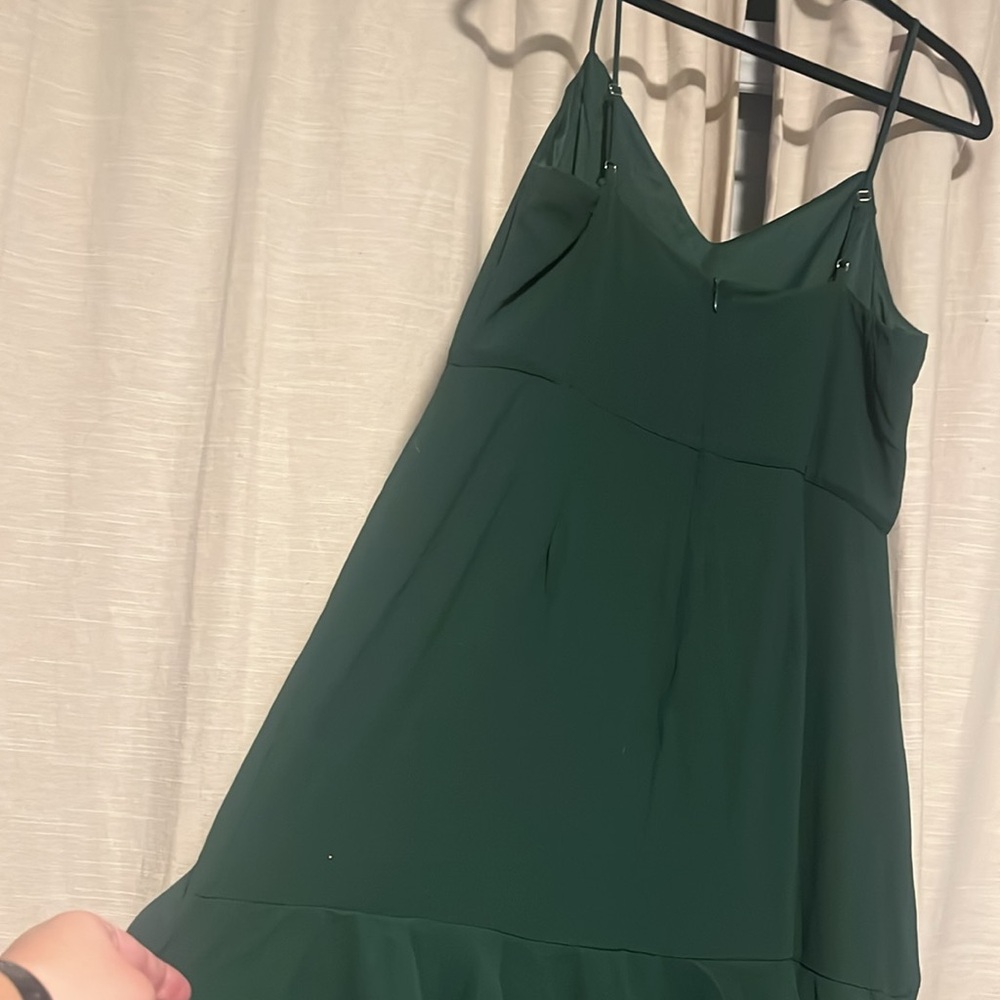Lulus Blessed with Beauty Green Ruffled Sleeveless Maxi Dress XL - Picture 9 of 13